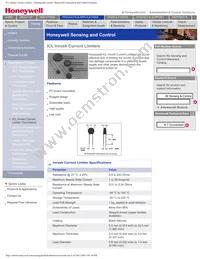 ICL155R007-01 Datasheet Cover