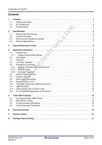 ICL3221EFVZ-T7A Datasheet Page 2