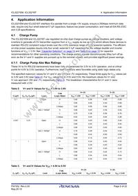 ICL3221EFVZ-T7A Datasheet Page 9