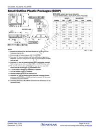 ICL3225ECPZ Datasheet Page 19