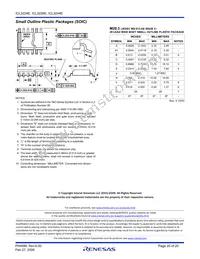 ICL3226ECAZ-T Datasheet Page 20