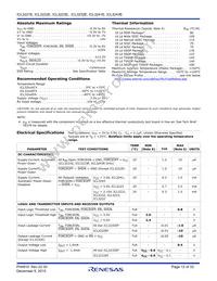 ICL3243EIAZ-T7A Datasheet Page 12