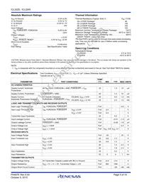 ICL3245IVZ-T Datasheet Page 5