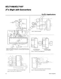 ICL7106C/D Datasheet Page 12