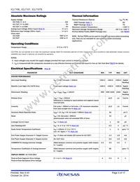 ICL7107RCPLZ Datasheet Page 3