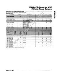 ICL7109CMH+T Datasheet Page 5