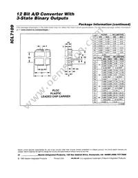 ICL7109CMH+T Datasheet Page 20