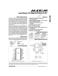 ICL7126C/D Datasheet Cover