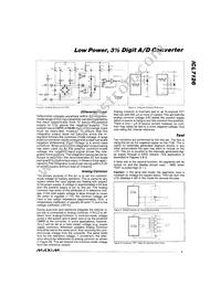 ICL7126C/D Datasheet Page 5