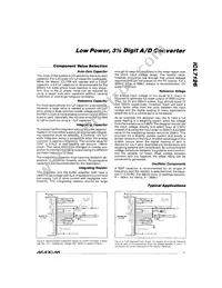 ICL7126C/D Datasheet Page 7