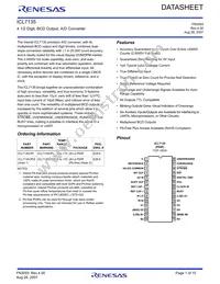 ICL7135CPI Datasheet Cover