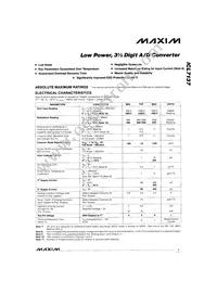 ICL7137CPL+3 Datasheet Page 3