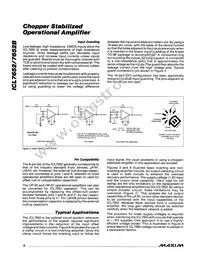 ICL7652CPA+ Datasheet Page 8