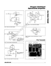 ICL7652CPA+ Datasheet Page 9