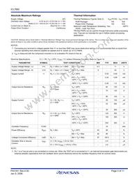 ICL7662CPA Datasheet Page 3