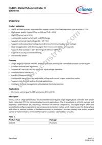 ICL8105XUMA2 Datasheet Page 4