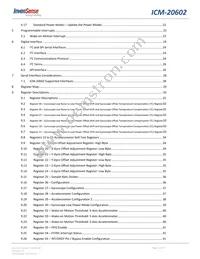 ICM-20602 Datasheet Page 3