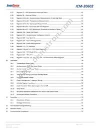 ICM-20602 Datasheet Page 4