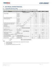 ICM-20602 Datasheet Page 9
