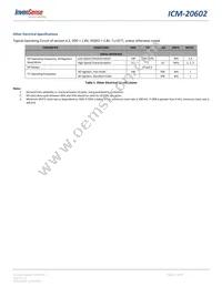 ICM-20602 Datasheet Page 13