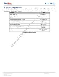 ICM-20602 Datasheet Page 16