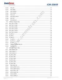 ICM-20649 Datasheet Page 5