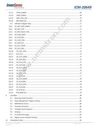 ICM-20649 Datasheet Page 6