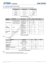 ICM-20789 Datasheet Page 11