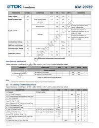 ICM-20789 Datasheet Page 14