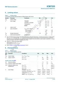 ICM7555ID/DG Datasheet Page 4