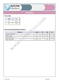 ICPLW50LSMT&R Datasheet Page 2