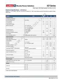 ICQ0120V1PC Datasheet Page 3