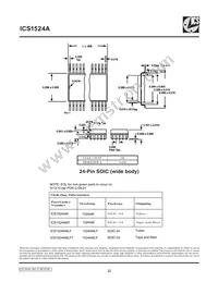 ICS1524AMT Datasheet Page 22