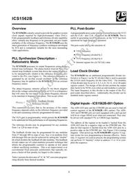 ICS1562BM-201T Datasheet Page 2