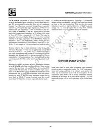 ICS1562BM-201T Datasheet Page 19