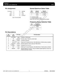 ICS180M-52T Datasheet Page 2