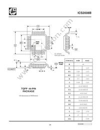 ICS2008BY-10T Datasheet Page 19