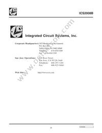 ICS2008BY-10T Datasheet Page 21