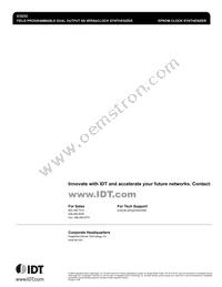ICS252PMT Datasheet Page 11