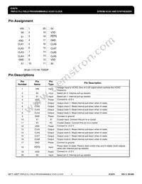 ICS270PGT Datasheet Page 2