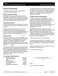 ICS270PGT Datasheet Page 3
