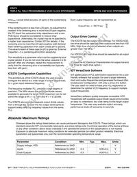 ICS276PGT Datasheet Page 4