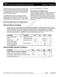 ICS290PGT Datasheet Page 4