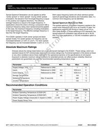 ICS291PGT Datasheet Page 4