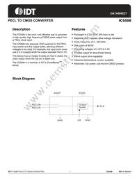 ICS508MILF Datasheet Cover