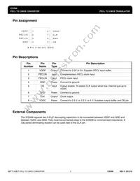 ICS508MILF Datasheet Page 2