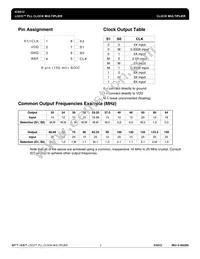 ICS512MT Datasheet Page 2