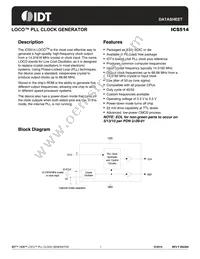 ICS514MT Datasheet Cover