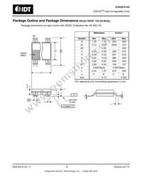 ICS525R-02T Datasheet Page 8