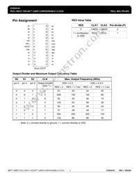 ICS525R-03IT Datasheet Page 2